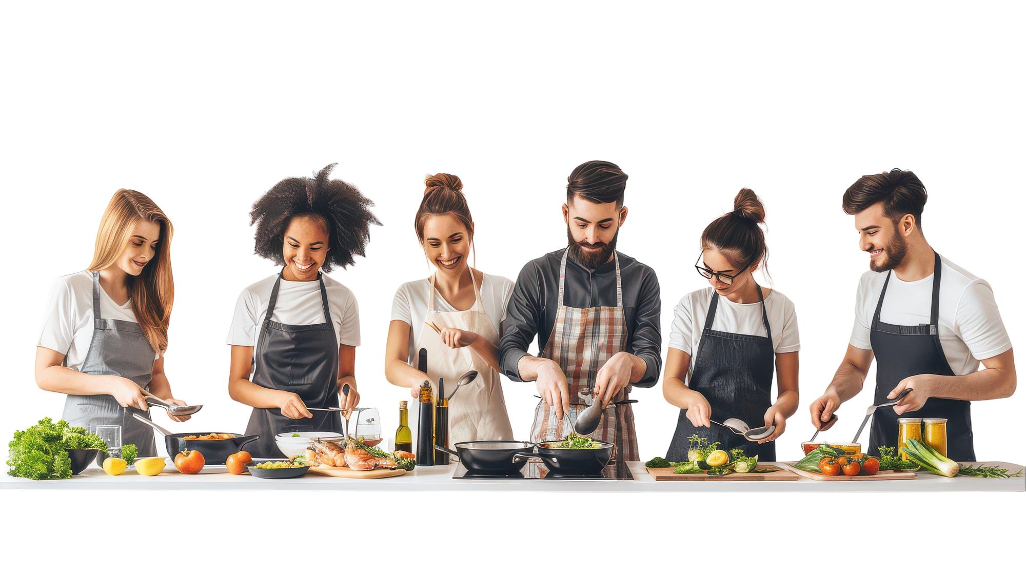 Small live workshop with local chef
